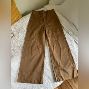 Everlane The Lightweight Wide-Leg Cropped Chino